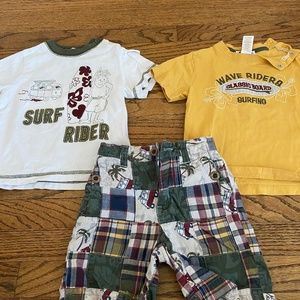 Shirts and shorts